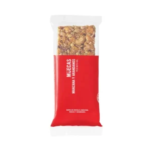 Barritas de cerreal Manzana y arandanos 45g- Muecas