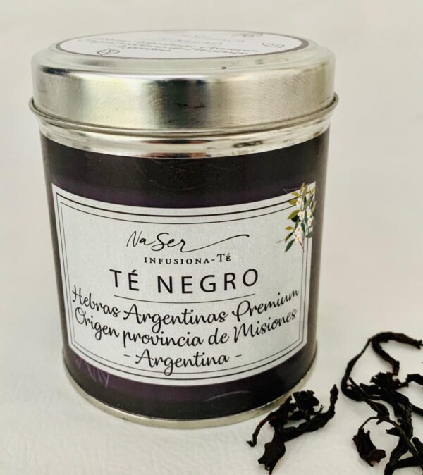 Hebras te negro lata 50g- Naser