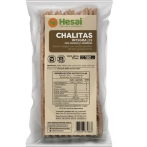 Chalitas Integrales con avena y semillas 180g