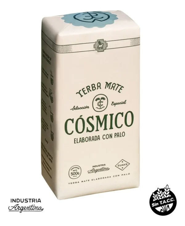 Yerba Mate con palo 500g- Cósmico - Image 3