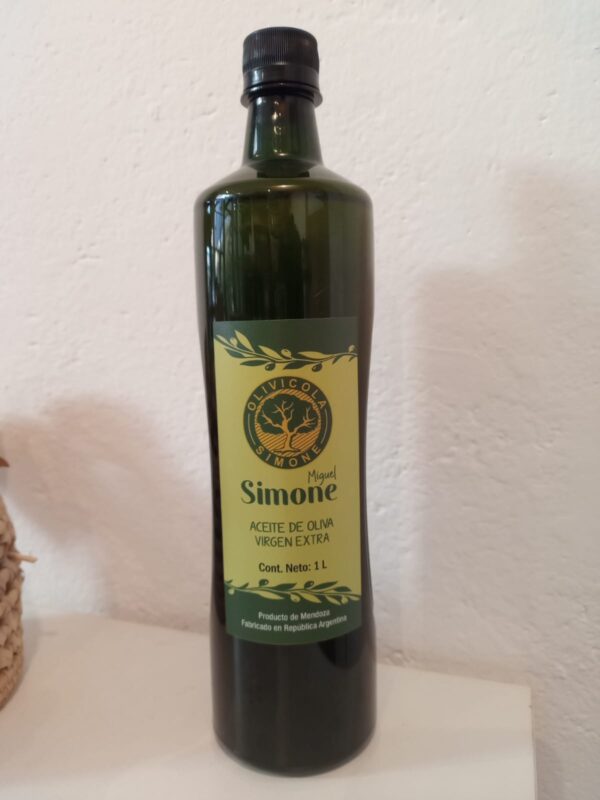 Aceite de oliva virgen extra 1 litro- Olivícola Simone