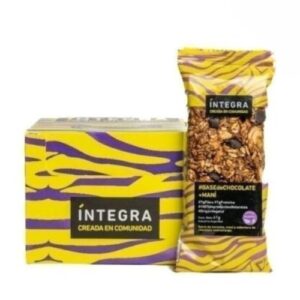 Barra de Cereal Base de Chocolate Maní y Chocolate- INTEGRA