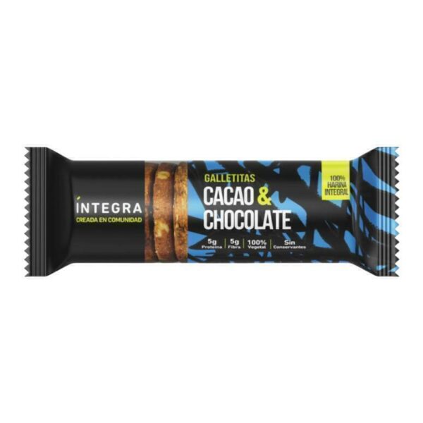Galletas Cacao y Chocolate 200g- INTEGRA
