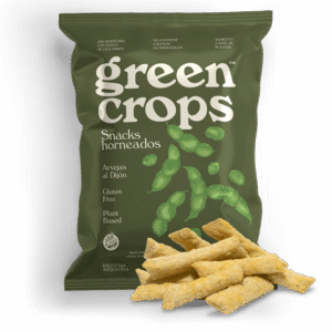 Snacks horneados Arvejas al Dijón 95g -GREEN CROPS