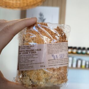 Cuadrado Coco y Dulce de leche - Sin TACC- Anhelados