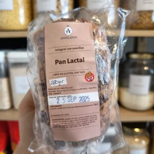 Pan lactal Integral 280g SIN TACC- ANHELADOS