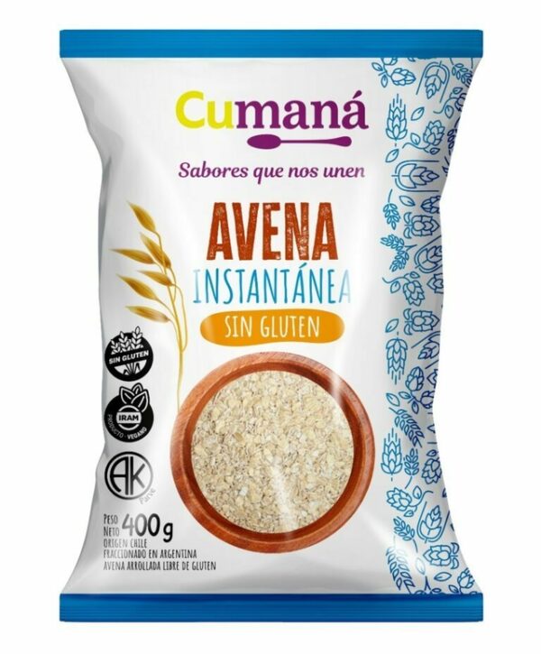 Avena Tradicional SIN TACC - CUMANÁ