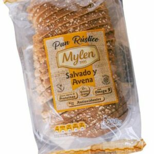Pan rebanado Salvado y Avena 550g- MYLEN
