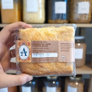 Cuadrado chico Limon y Frutos Rojos SIN TACC