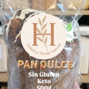 Pan Dulce Sin TACC KETO con chips de chocolate 500g